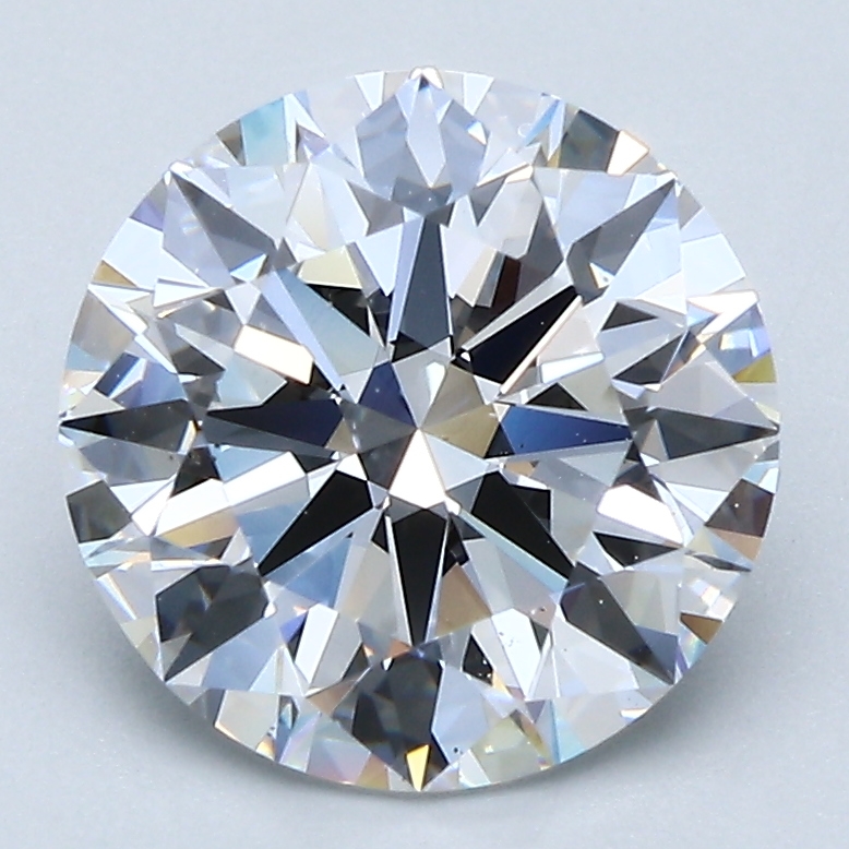 3.01 Carat Round Cut Natural Diamond