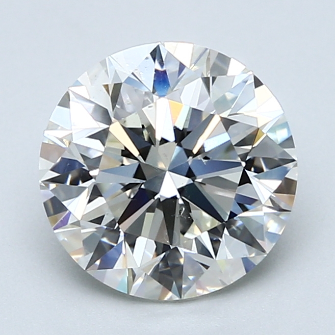 2.7 Carat Round Cut Natural Diamond