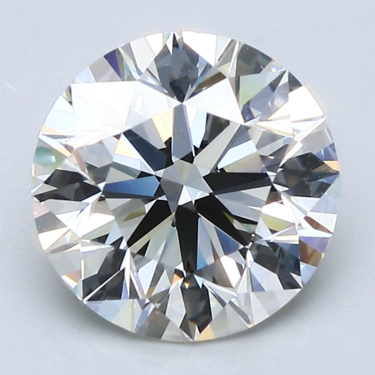 2.5 Carat Round Cut Natural Diamond