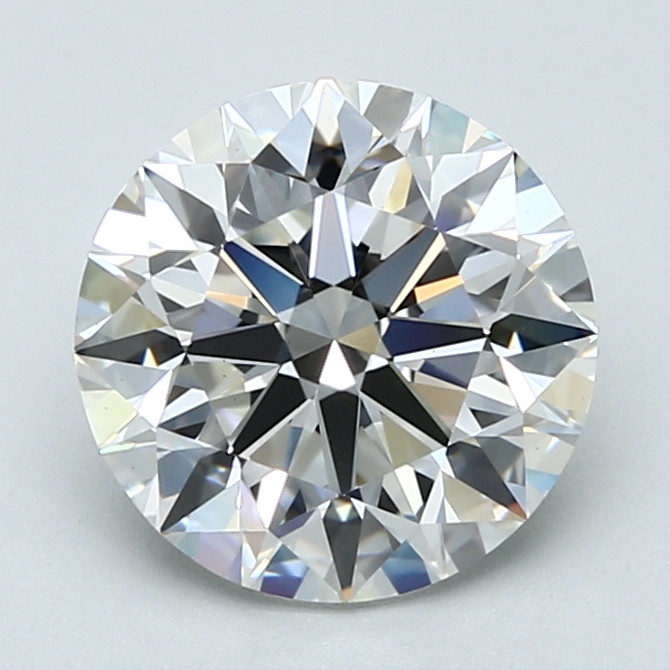 3.01 Carat Round Cut Natural Diamond