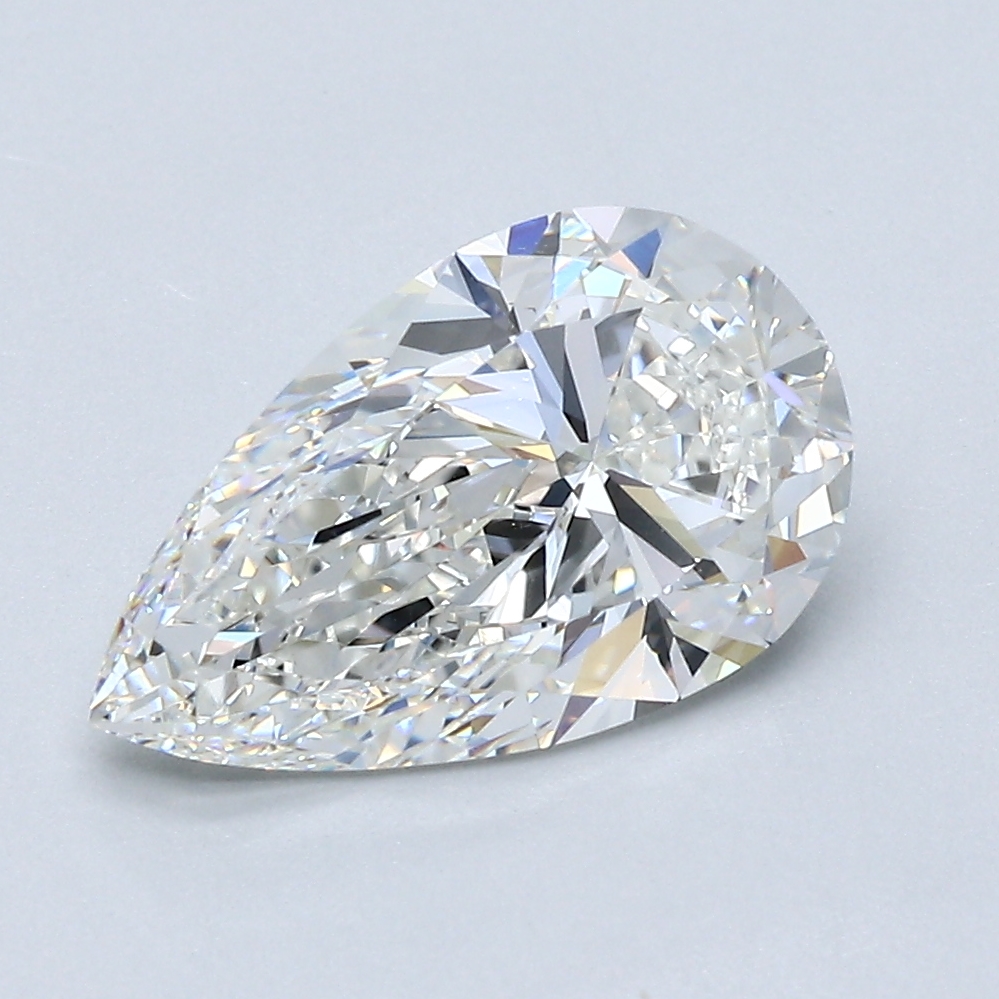 2.21 Carat Pear Cut Natural Diamond