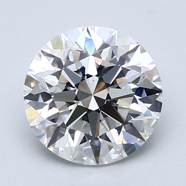 2.4 Carat Round Cut Natural Diamond