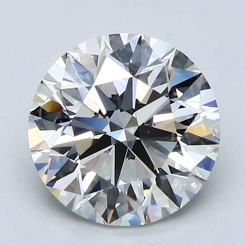 2.64 Carat Round Cut Natural Diamond