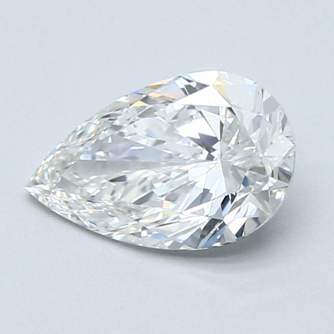 1.5 Carat Pear Cut Natural Diamond