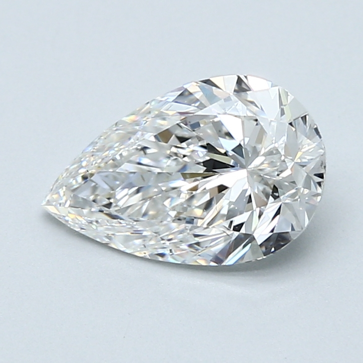 1.7 Carat Pear Cut Natural Diamond