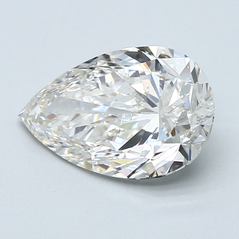 2.51 Carat Pear Cut Natural Diamond