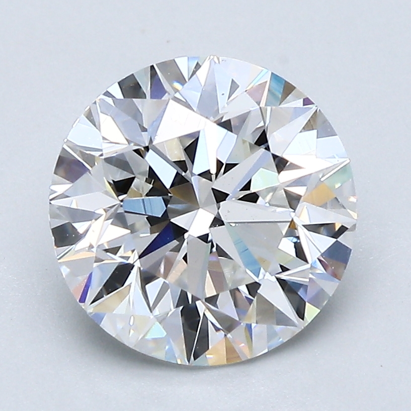 2.5 Carat Round Cut Natural Diamond