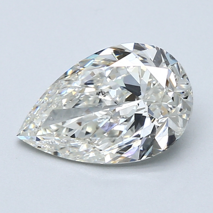 2.01 Carat Pear Cut Natural Diamond