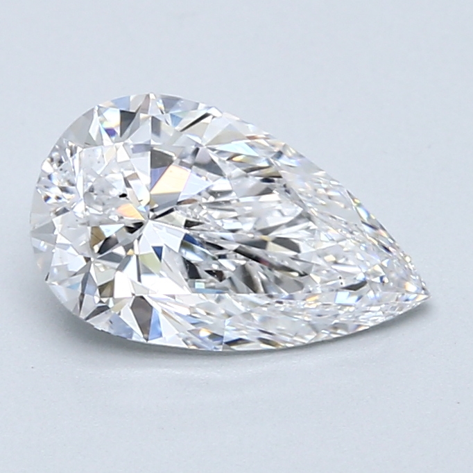 1.51 Carat Pear Cut Natural Diamond