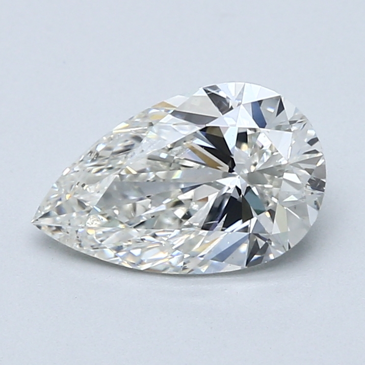 1.56 Carat Pear Cut Natural Diamond