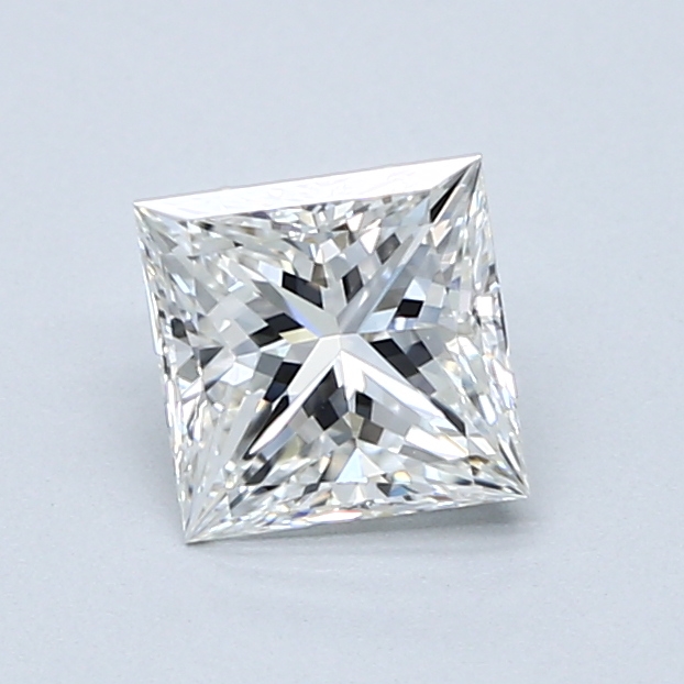 1 Carat Princess Cut Natural Diamond