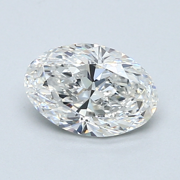 1 Carat Oval Cut Natural Diamond