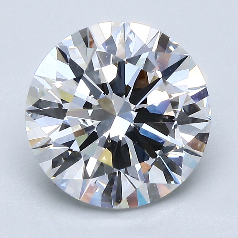 2.76 Carat Round Cut Natural Diamond