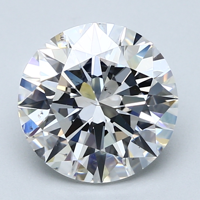 2.97 Carat Round Cut Natural Diamond