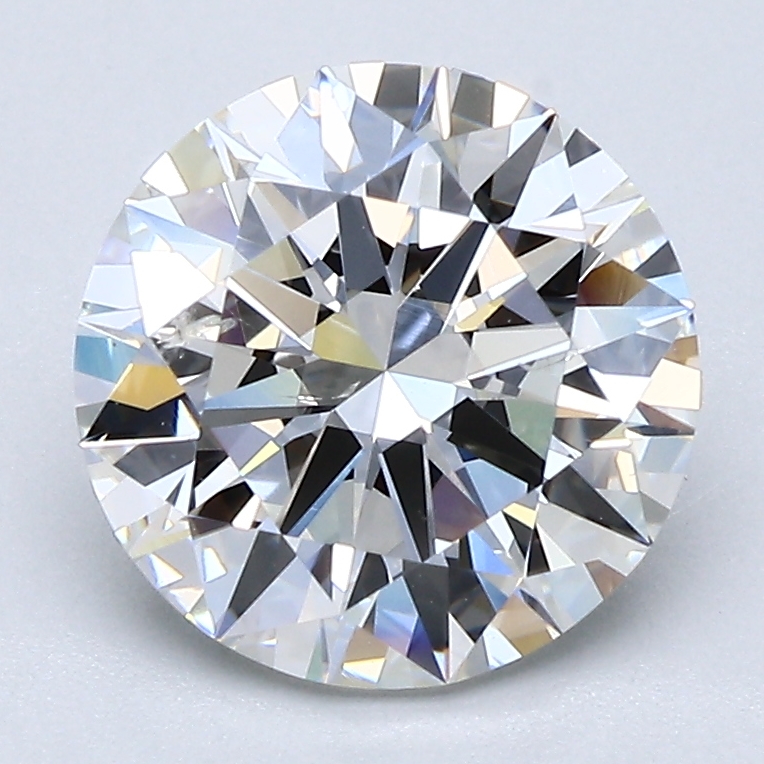 2.5 Carat Round Cut Natural Diamond