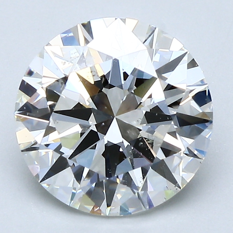 2.6 Carat Round Cut Natural Diamond