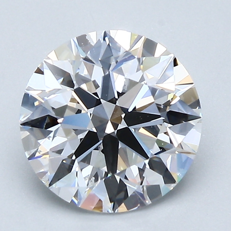 2.06 Carat Round Cut Natural Diamond