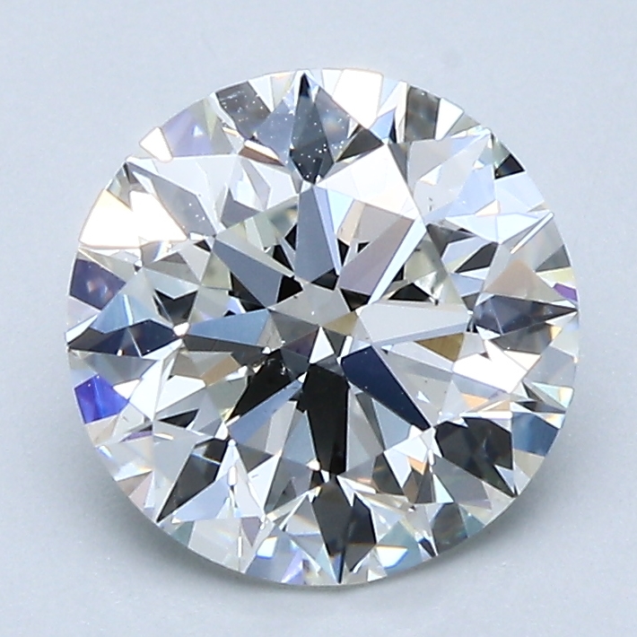 2.01 Carat Round Cut Natural Diamond