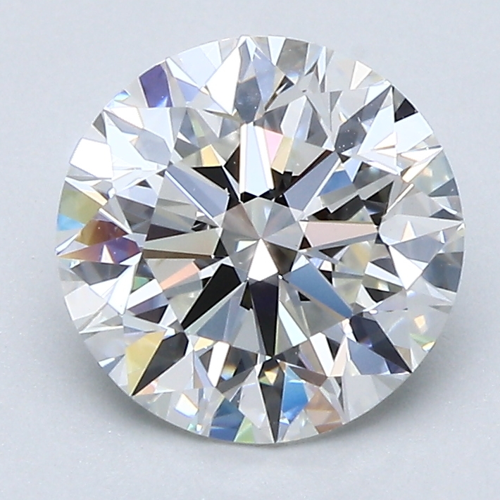 2.06 Carat Round Cut Natural Diamond