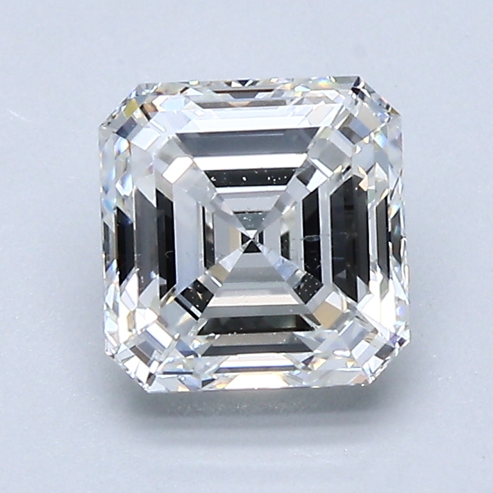 1.5 Carat Asscher Cut Natural Diamond