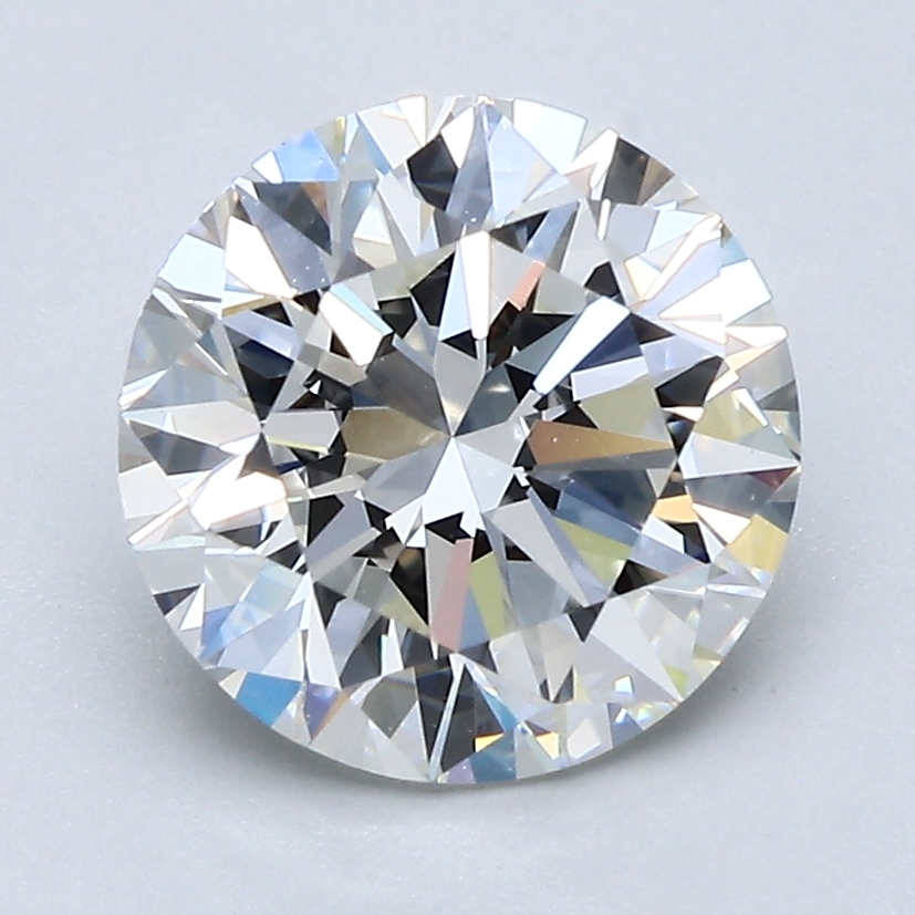 2.54 Carat Round Cut Natural Diamond