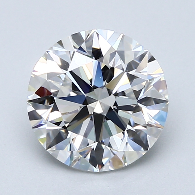 2.6 Carat Round Cut Natural Diamond