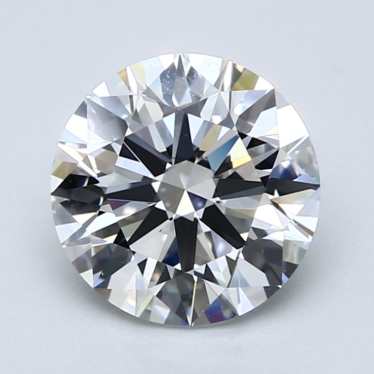 3.05 Carat Round Cut Natural Diamond