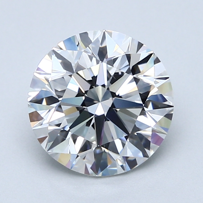 2.5 Carat Round Cut Natural Diamond