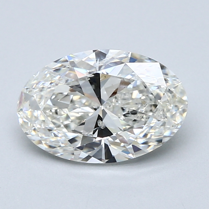 2 Carat Oval Cut Natural Diamond