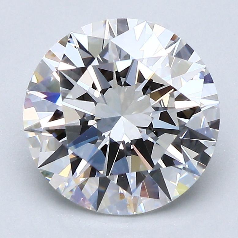 2.59 Carat Round Cut Natural Diamond