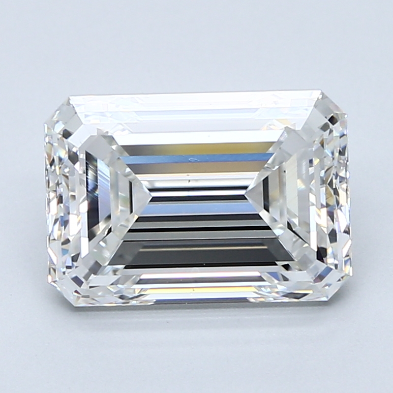 3.7 Carat Emerald Cut Natural Diamond