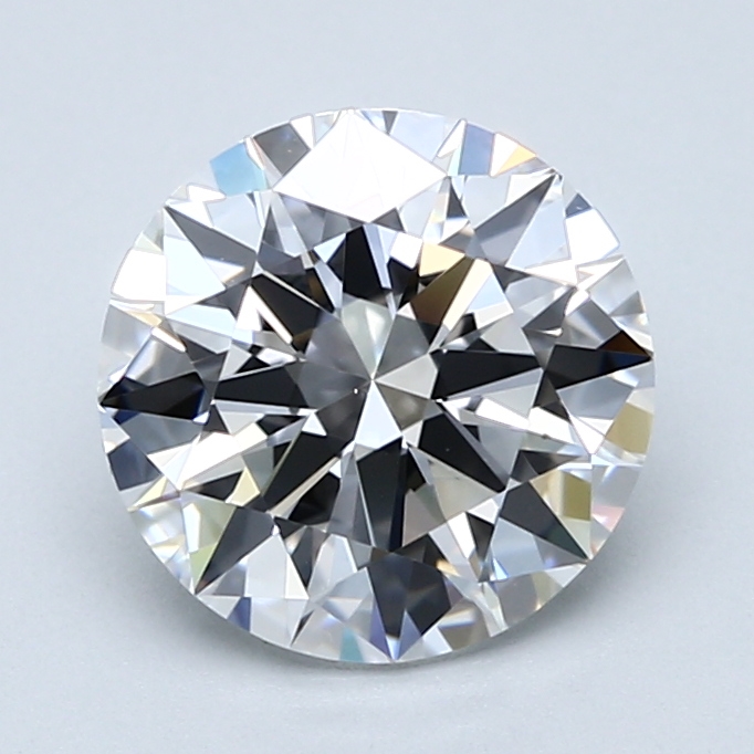 2.55 Carat Round Cut Natural Diamond