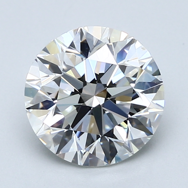 2.5 Carat Round Cut Natural Diamond