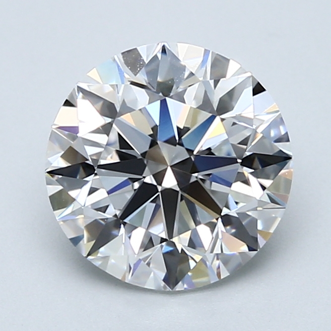 2.5 Carat Round Cut Natural Diamond