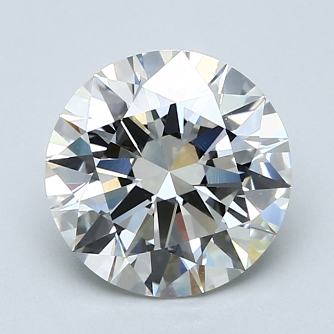 2.5 Carat Round Cut Natural Diamond