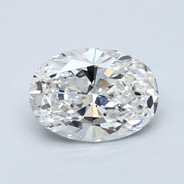 1 Carat Oval Cut Natural Diamond