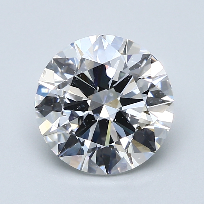 3.2 Carat Round Cut Natural Diamond