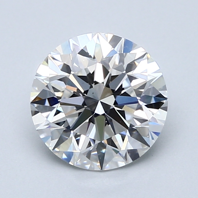 1.9 Carat Round Cut Natural Diamond