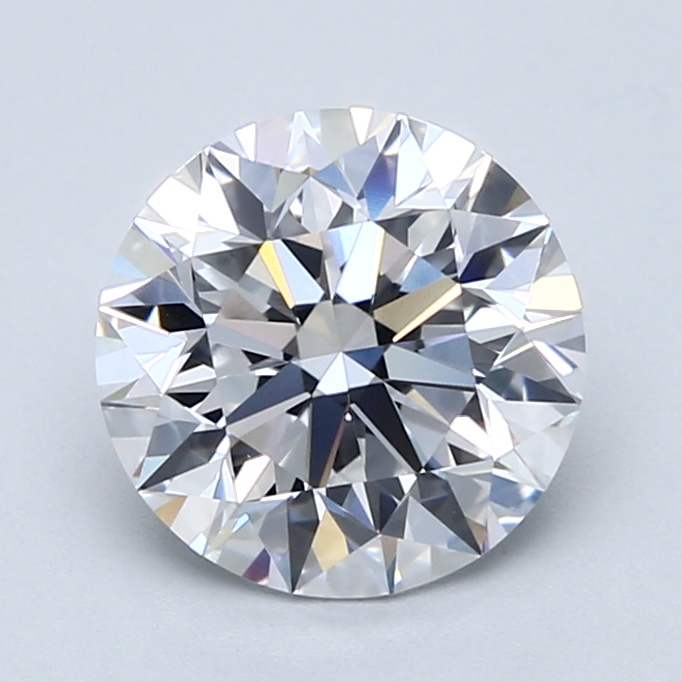 2.5 Carat Round Cut Natural Diamond