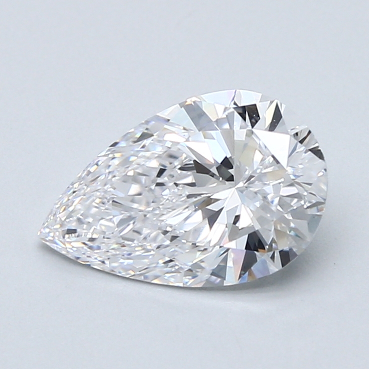 1.7 Carat Pear Cut Natural Diamond