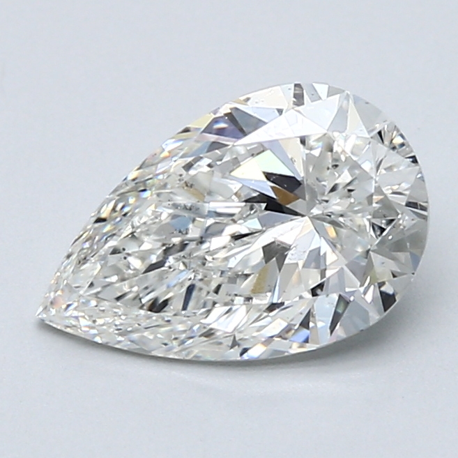 1.7 Carat Pear Cut Natural Diamond