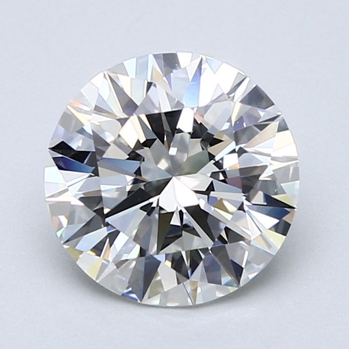 2.5 Carat Round Cut Natural Diamond