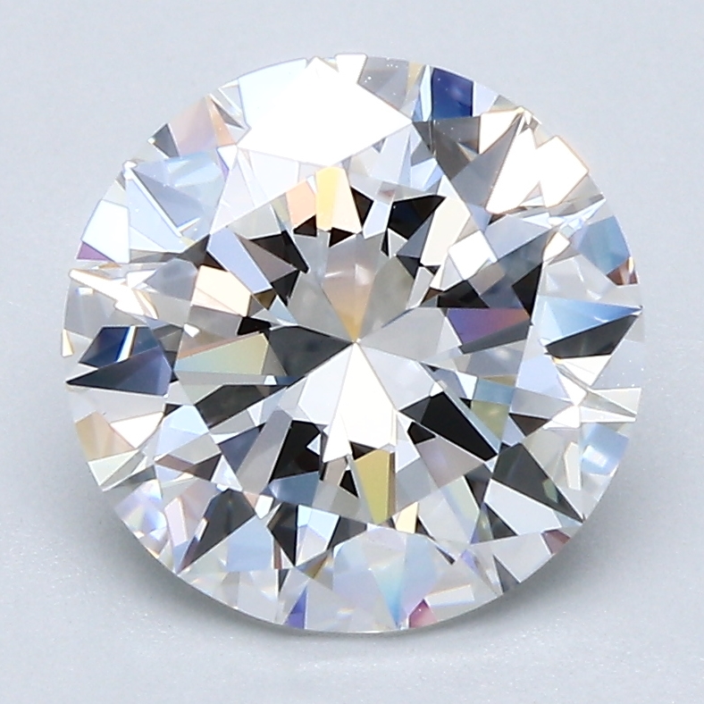 2.7 Carat Round Cut Natural Diamond