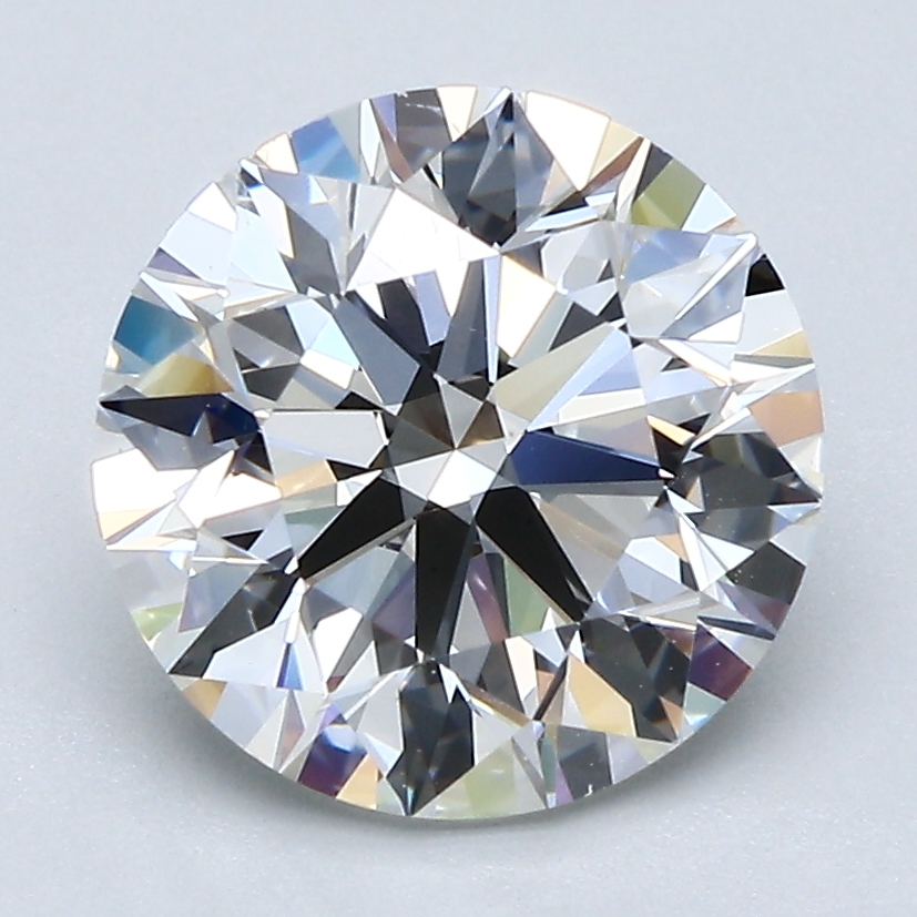 3.04 Carat Round Cut Natural Diamond