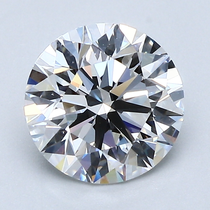 1.71 Carat Round Cut Natural Diamond