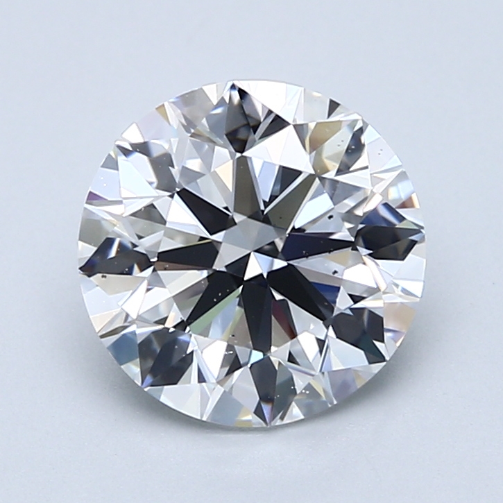 2.61 Carat Round Cut Natural Diamond