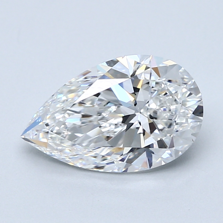 2.01 Carat Pear Cut Natural Diamond