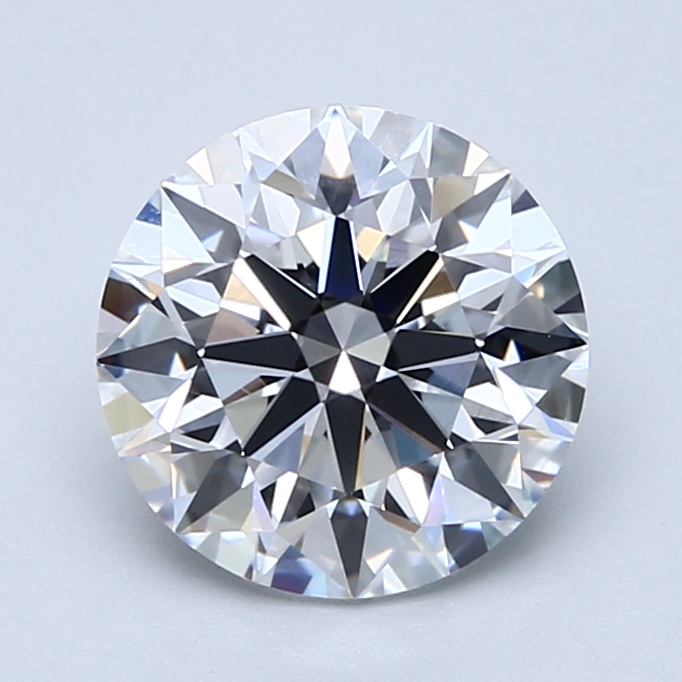 2.5 Carat Round Cut Natural Diamond