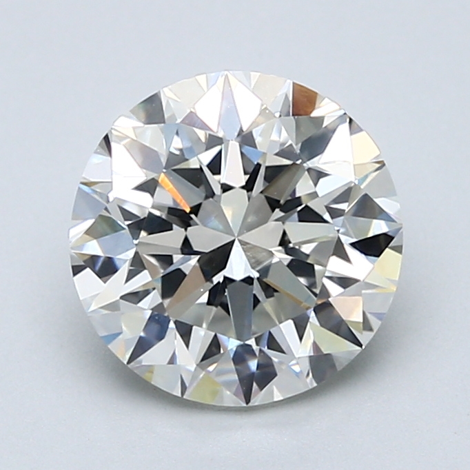 2.5 Carat Round Cut Natural Diamond