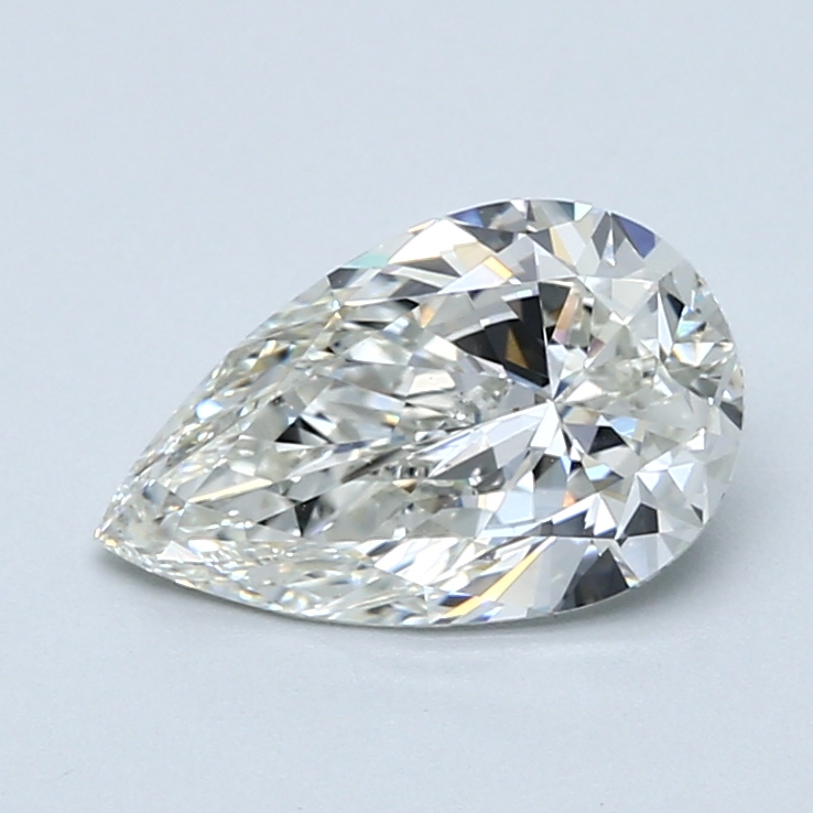 1.7 Carat Pear Cut Natural Diamond